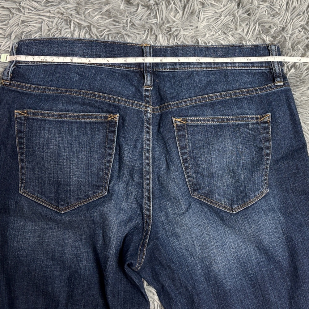 Distressed “Skinny Boyfriend Crop” Jeans - Picture 8 of 13